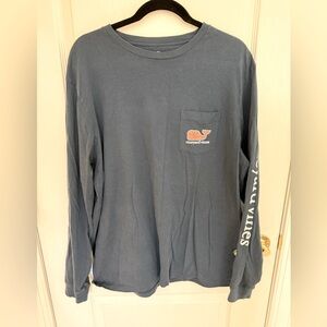 Vineyard Vines Men's Basketball Long Sleeve Shirt L